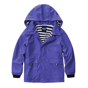 Veste de pluie imperméable à capuche pour <span class=keywords><strong>enfants</strong></span>, imperméable pour bébé, imperméable en PU, veste de pluie doublée en coton, <span class=keywords><strong>coupe</strong></span>-<span class=keywords><strong>vent</strong></span> - Product Image 1