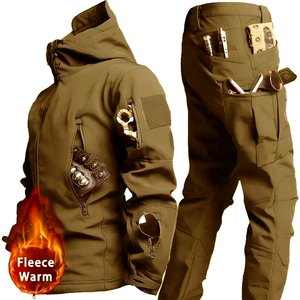 Vente en Gros : Vêtements d'Entraînement Tactique et Blouson à Capuche <span class=keywords><strong>de</strong></span> Camouflage d'Hiver Tactique <span class=keywords><strong>Homme</strong></span>, Imperméable, Coupe-Vent et Respirant pour l'Extérieur - Product Image 4