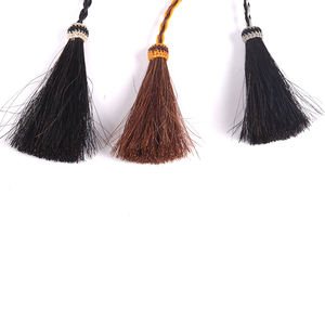 Weilai — panier de cheveux de <span class=keywords><strong>cheval</strong></span> tissé rouge, pour pompon, frange de cheveux - Product Image 4