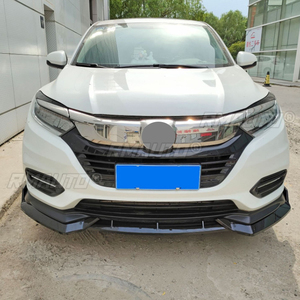 Accesorios para coche: Embellecedor de cubierta de splitter, labio de parachoques delantero, estilo de lifting facial para HONDA HRV HR-V 2019 2020 2021 - Product Image 6