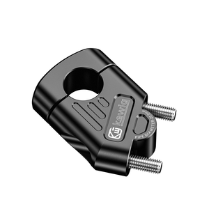 Elevadores De Manillar CNC Para Moto - Abrazaderas De 28mm (1 1/8"), Aluminio Negro, Ajustables, Para KTM, Honda, Suzuki, BMW
