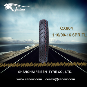 <span class=keywords><strong>Pneu</strong></span> de moto FEIBEN, nouvelle marque, qualité supérieure, 110/90-16 CX604 6PR, caoutchouc, type route - Product Image 6