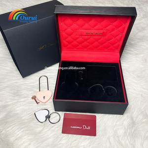 Caja de regalo personalizada para parejas, venta directa de fábrica, caja de regalo de lujo para relojes personalizada, caja de regalo con candado personalizada para parejas - Product Image 3