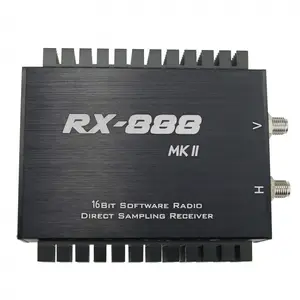 RX-888 MKII SDR Penerima Radio, Penerima Radio SDR Ham dengan LTC2208 16Bit ADC Sampling Langsung R828D