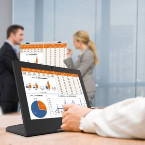 L-образный 10,1 дюймовый сенсорный экран, дисплей для конференц-зала, NFC, IPS панель, настольный планшет на android - Product Image 4