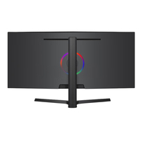 Monitor de juegos de pantalla curva ancha de 34 pulgadas FHD 2560*1080 21:9 Monitor de juegos con luz Led computadora de escritorio