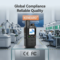 KENEARD KE-727 pour talkie-walkie 4G LTE mondial, double carte Nano SIM, batterie 3000 mAh, GPS Beidou, positionnement en temps réel