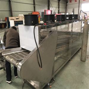 Sabuk konveyor SS 316 <span class=keywords><strong>6m</strong></span> kustom untuk pendingin makanan untuk tanaman manufaktur permen & biskuit - Product Image 2