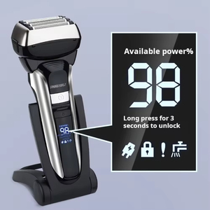 Afeitadora Eléctrica para Hombre, 5 Cuchillas Recíprocas, Pantalla Digital Inteligente, Cabezal Flotante para Afeitado Facial y Corporal - Product Image 5