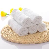 White 100% Cotton Bath Towel Set Quick Dry Absorbent Solid Color Hotel Spa Massage Towels