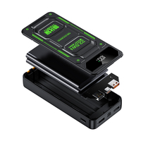 Power Bank Terbaru, Sel Baterai Semi-Solid, Kapasitas 20000mAh, Output PD 20W, Kabel Terintegrasi, Layar Digital