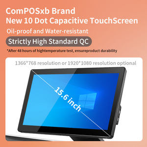 Système de point de <span class=keywords><strong>vente</strong></span> à écran tactile unique de 15,6 pouces, machine tout-en-un, caisse enregistreuse intelligente, terminaux de caisse enregistreuse de bureau - Product Image 5