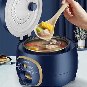 Mini olla <span class=keywords><strong>arrocera</strong></span> multifuncional de pequeña capacidad 1,8 L con múltiples funciones para guisar sopa y arroz - Product Image 3