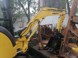 Miniexcavadora Komatsu PC35MR usada de alta calidad, peso operativo de 3 toneladas con componentes del núcleo del cojinete del engranaje del motor incluidos - Product Image 6