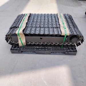 Mini châssis à chenilles en acier, chenilles en caoutchouc, train <span class=keywords><strong>de</strong></span> roulement pour personnalisation - Product Image 6