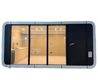 Maison préfabriquée modulaire Apple Cabin, directement de l'usine, capsule mobile personnalisée Apple Pod pour bureau, glamping et hôtel dans les zones touristiques