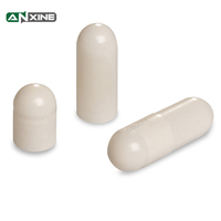 Certification Halal Taille 000 00 0 1 2 Capsules végétales blanches HPMC Coques de capsules vides dures