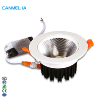 Spot LED encastré COB 5W 10W 15W pour éclairage intérieur domestique, projecteur LED, spot