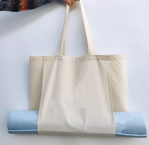 Bolsa de Lona para Yoga y Compras, de un Solo Hombro, para Guardar Esterillas de Yoga y Accesorios de Gimnasio - Product Image 5