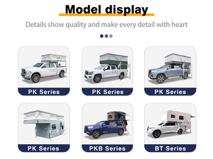 Onlywe nặng nhiệm vụ Lều cắm trại đón canopy <span class=keywords><strong>Camper</strong></span> mỹ xe tải <span class=keywords><strong>Camper</strong></span> phẳng xe tải với thang <span class=keywords><strong>20</strong></span> tấn Đường bộ cắm trại - Product Image 5