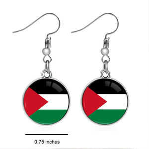 Fabricant de <span class=keywords><strong>boucles</strong></span> <span class=keywords><strong>d</strong></span>'<span class=keywords><strong>oreilles</strong></span> avec carte du drapeau de la Palestine <span class=keywords><strong>Boucles</strong></span> <span class=keywords><strong>d</strong></span>'<span class=keywords><strong>oreilles</strong></span> pendantes avec <span class=keywords><strong>cabochon</strong></span> en cristal et <span class=keywords><strong>d</strong></span>ôme <span class=keywords><strong>pour</strong></span> filles - Product Image 3