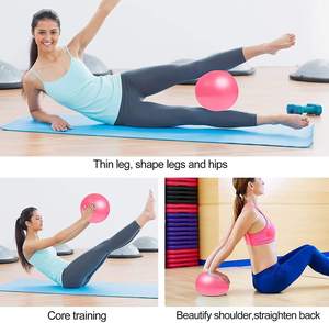 Pelota de Yoga de PVC Antideslizante, Pelota de Fitness Adecuada para Pilates, <span class=keywords><strong>Ejercicio</strong></span> en Casa y Ejercicios para Mujeres Embarazadas - Product Image 6