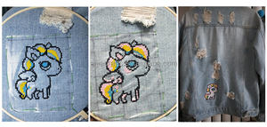 Tissu de <span class=keywords><strong>toile</strong></span> <span class=keywords><strong>soluble</strong></span> dans l'eau 22cm, tissu Aida 14 fils, <span class=keywords><strong>toile</strong></span> de point de croix <span class=keywords><strong>soluble</strong></span> dans l'eau, accessoires de couture de <span class=keywords><strong>broderie</strong></span> à la main bricolage - Product Image 5