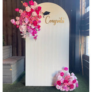 Luxe Bruiloft Decoraties Decoraties Feest Rimpel Achtergrondpanelen - Product Image 1