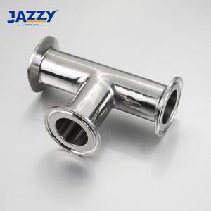 JAZZY Cấp Thực Phẩm Thép Không Gỉ ASTM A270 SS304/SS316L DIN RJT Vệ Sinh Ống Lắp Thẳng Hàn Liên Minh - Product Image 4