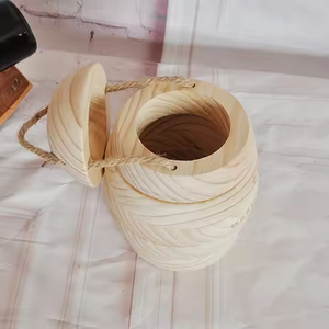 Tùy chỉnh kích thước thông gỗ chưa hoàn thành hộp mật ong Jar mật ong Gỗ mật ong lưu trữ Thùng - Product Image 5