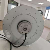 Ventilateur d'extraction mural à pales courbées vers l'arrière en acier galvanisé 280*80MM 220/230V 200W pour usage quotidien CE 3C