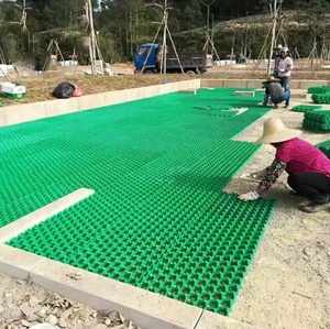 Meilleur prix pour grille de pavage en gravier emboîtable avec dimensions personnalisées 500*500, hauteur 40-60 mm, durable plus de 30 ans - Product Image 5