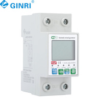 JMRD-WIFI/W 63A Compteur d'électricité intelligent avec contrôle sans fil Wi-Fi, protection contre les fuites à la terre et protection contre les surtensions