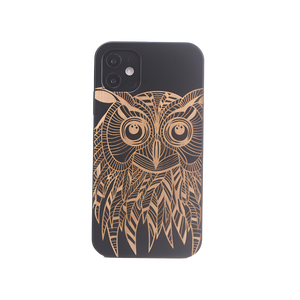 Wood Custom Logo Bamboo <strong>Cases</strong> for Apple <strong>Iphones</strong> 12 14pro 15pro Max Wooden Phone Bag - Product Image 5