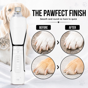 Nouvelle conception de coupe-ongles pour animaux de compagnie, coupe-ongles électrique pour animaux, lime à ongles pour chien, coupe-ongles silencieux et sûr pour animaux, rechargeable par USB - Product Image 6