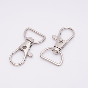 Mosquetones de Metal con Clip giratorio, gancho de cocodrilo para monedero - Product Image 3