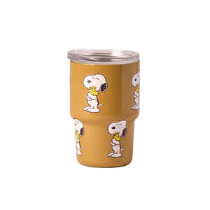 Vaso Térmico de Acero Inoxidable con Diseño de Snoopy y Woodstock, 90 ml, para Uso Diario - Product Image 1