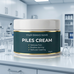 Crème à base de plantes pour hémorroïdes externes |   Pommade pour le soulagement des hémorroïdes OEM/ODM 30g/50g Nagkesar Neem & Aloe Vera - Product Image 2