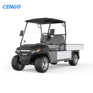 Cengo İki Kişilik Elektrikli Golf Arabası, Kargo Kutulu Elektrikli Yiyecek Arabası - Product Image 2
