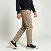 Pantalon décontracté et professionnel pour homme, coupe slim, en coton confortable, résistant aux plis, teint uni, jambe droite, grande taille, vente en gros