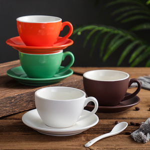 Set di Tazze da Caffè Espresso in Ceramica e Porcellana con Piattino, Design Moderno e Semplice, Logo Personalizzato, Disponibile in Varie Dimensioni, Direttamente dalla Fabbrica - Product Image 5