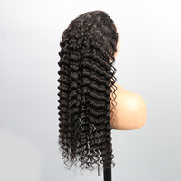 Pelucas de Cabello Virgen Brasileño DEJAVU con Frente de Encaje, Largas, Sin Pegamento, Doble Trama, Disponibles en Todos los Colores