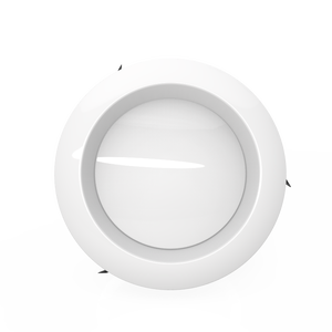 Rejilla de registro de plástico ABS blanco moderno de 80mm, <span class=keywords><strong>cubierta</strong></span> de ventilación de <span class=keywords><strong>aire</strong></span> <span class=keywords><strong>acondicionado</strong></span> para oficina al <span class=keywords><strong>aire</strong></span> libre, sótano, almacén, redondeado fresco - Product Image 1