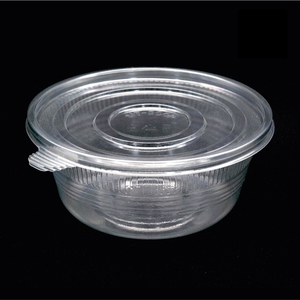 Tapa Redonda Grande para Contenedor de PET, Cubierta Transparente para Alimentos de PET, Libre de BPA, Tapa Redonda para Llevar, 200 mm - Product Image 5