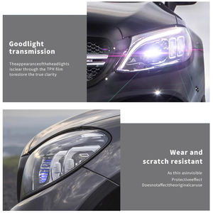 Fábrica al por mayor 0,3*10m Smoky PPF TPH coche luz trasera tintado protección de faros coche faro tintado película - Product Image 5