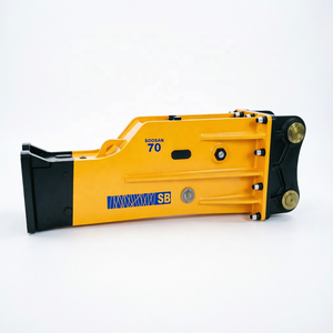 For New Model SB70 Box Type Hydraulic Breaker Construction Mining Industries Core Chisel Breaker Hammer Pump Engine 16-21 Ton - Product Image 1