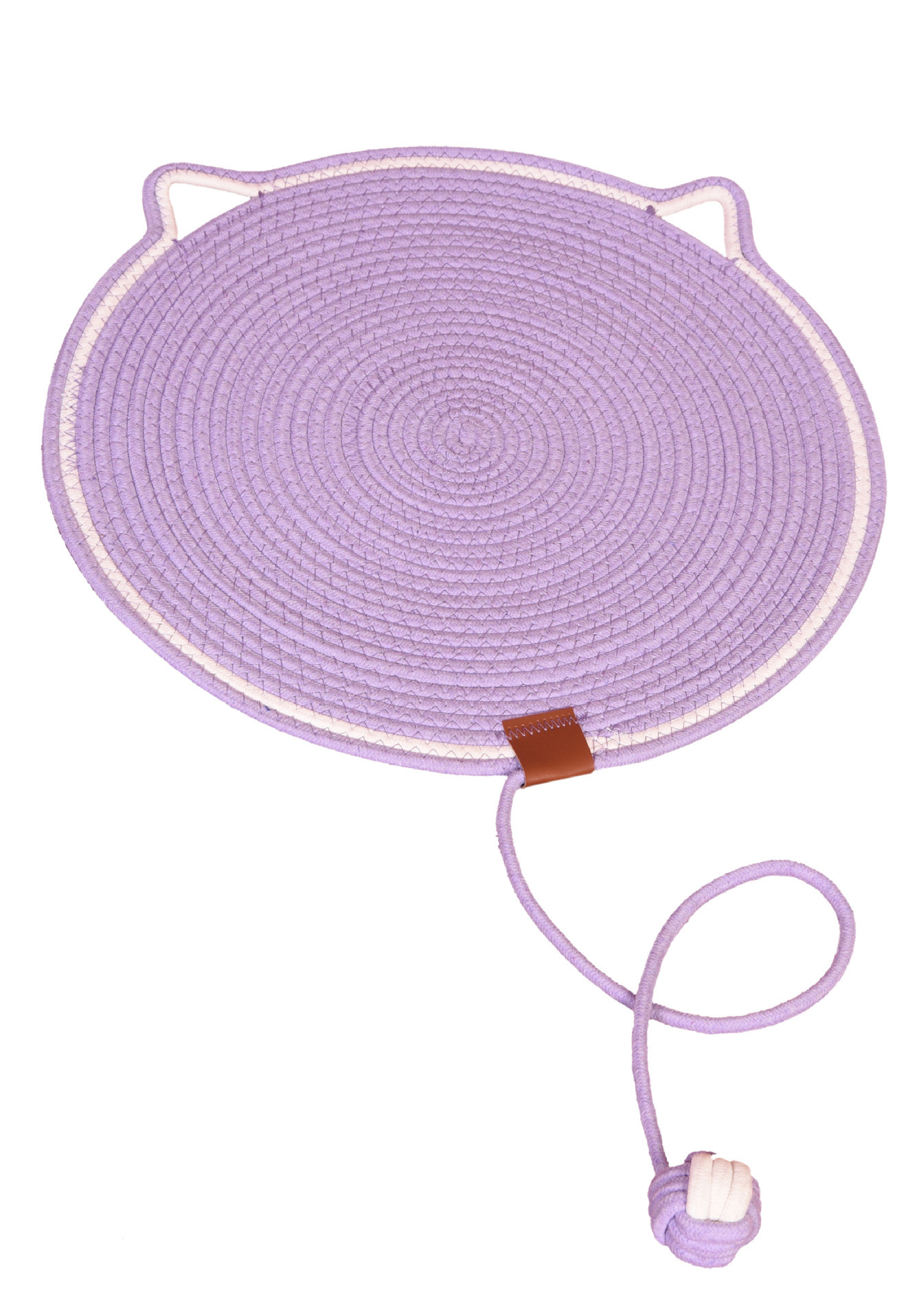 Purple toy ball integrated mat
