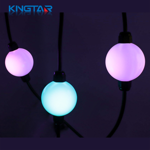 High Brightness 3D RGB 50mm 360 Degree IP65 Rated Pixel Round <strong>Led</strong> <strong>Ball</strong> for Theme Park &amp; Building Outdoor Lighting - Product Image 2
