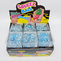 Cube anti-stress Premium Squishy à remontée lente, Cube Fidget sensoriel doux haute densité, Balle à presser effet glace, Jouet Fidget