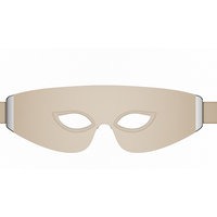 Masque de sommeil personnalisé avec logo, anti-lumière, respirant, contour des yeux, masque de nuit occultant, masque de sommeil pour cils, masseur oculaire